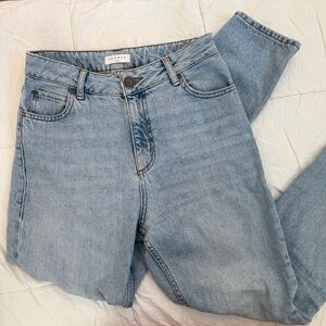 Sandro Blue Straight Leg Jeans Classic Denim
